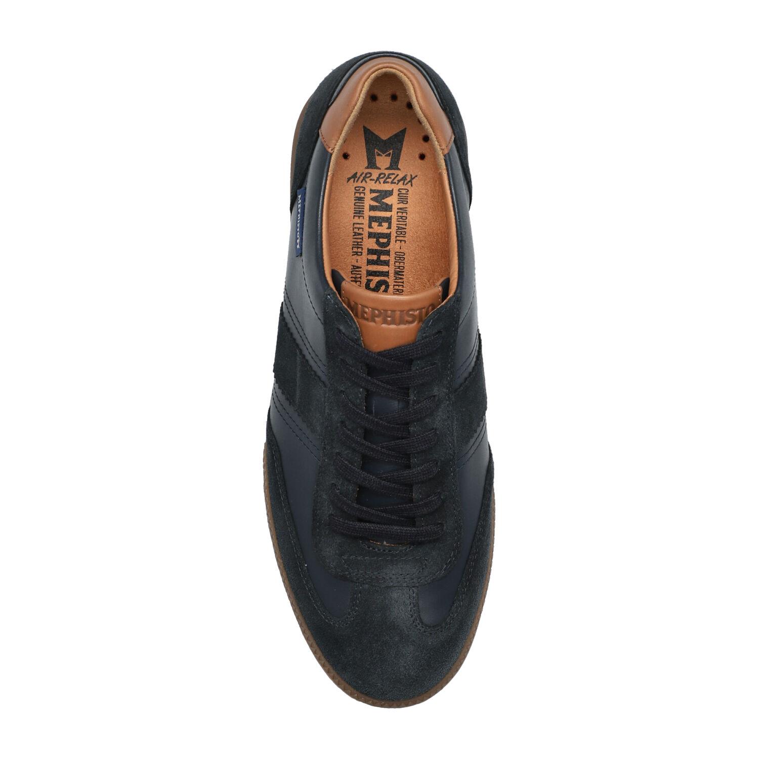 lacets homme modèle Elyo bleu - Mephisto